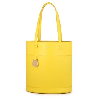 Ferragamo Yellow Leather Tote Bag (Pre-Owned)