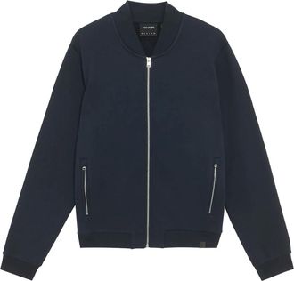 Lyle & Scott Hoodies & sweatvesten, Heren, Blauw, S, Mid Layers Half Raglan Jersey Bomber