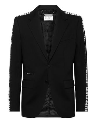 Philipp Plein Light Fleece Blazer Flicky Fit