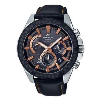 Casio EDIFICESeries Menses Mens Black Analog EQS-910L-1AV