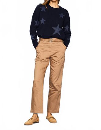 Skies Are Blue Clothing Elisabeth Pants In Khaki