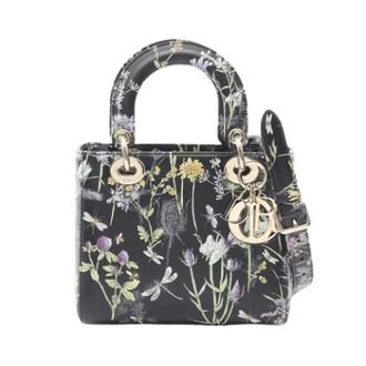 Dior Pre-owned Lady Dior Handbag - Dames - Pre-owned - Zwart - Maat: ONE Size Zijde