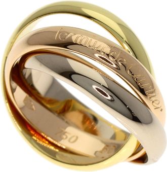 Cartier Gold Yellow Gold (18K) Band Ring (Pre-Owned)