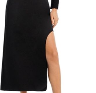 By Malene Birger Wick Midi Skirt Black