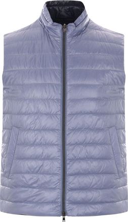 Herno reversible puffer gilet - Blue