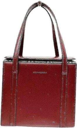 Burberry Pre-owned Handbags, female, Red, Size: ONE SIZE Pre-owned Vintage Handbag