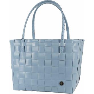 Handed By Paris Recycled Plastic Tote Bag in Faded Blue at Nordstrom, Size Medium