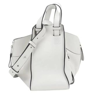 Loewe Pre-owned Handbags, female, White, Size: ONE SIZE Pre-owned Calfskin Handbag