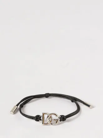 Dolce & Gabbana DG Bracelet in Polyester and Brass