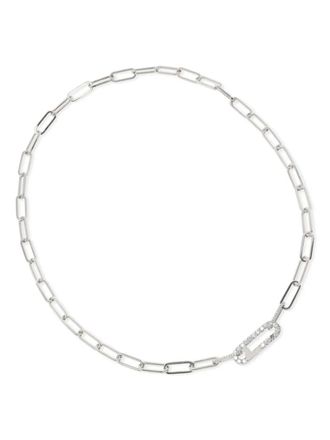 Alinka 18K white gold Linka diamond necklace - women - Diamond/18kt White Gold - One Size - Silver