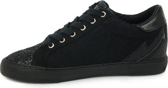 Guess Sneakers - Dames - Sneakers - Zwart - 36 EU - Leer - Schoenen