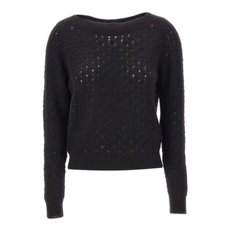 Gran Sasso Dames, Truien, Zwart, Maat: XS Wol