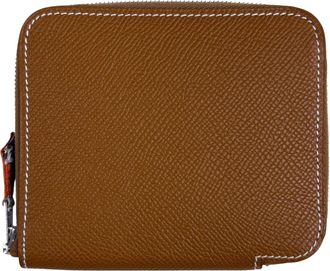 Herm&egrave;s Gold Wallet (Bi-Fold) (Pre-Owned)