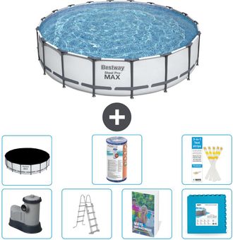 Bestway Piscina Bestway Steel Pro Max Redonda - 549x122 Cm - 8-piezas S602