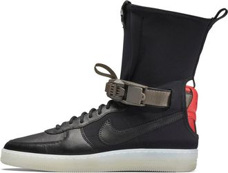 Nike x Acronym Air Force Downtown 1 Hi SP Black Crimson 649941-006
