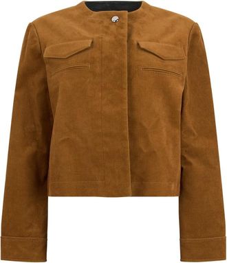 Tory Burch Giacca in velluto a coste - - Jackets - Donna - Marrone - XL