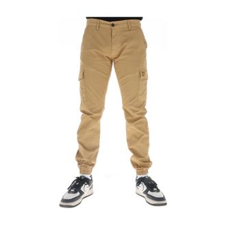 Lyle & Scott Slim-fit Trousers, male, Beige, Size: W32 Slim-fit Trousers