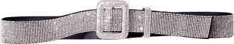 Benedetta Bruzziches Venus Belt - Dames - Riemen - Grijs - ONE Size - Satijn - Accessoires