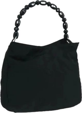 Dior Pre-owned Handbags, female, Black, Size: ONE SIZE Pre-owned Vintage Hand Bag