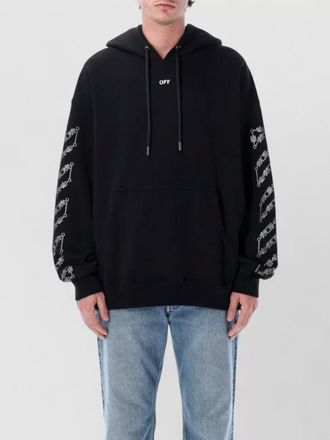 Off-white chain arrow skate hoodie relaxed fit