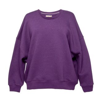 Sessun Hoodies & sweatvesten, Dames, Paars, S, Katoen, Chebbi Sweatshirt
