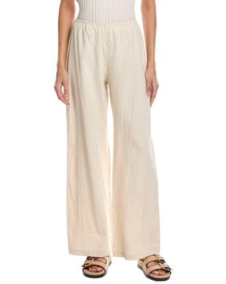 Leset Belle Wide Leg Linen-Blend Pant