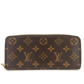 Louis Vuitton Pre-owned Wallets, female, Brown, Size: ONE SIZE Pre-owned Vintage Canvas Wallet