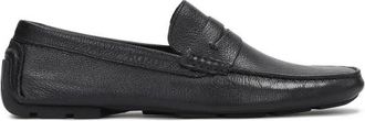 Kazar Zwarte mocassins voor heren - Heren - Loafers - Zwart - 45 EU - Leer - Schoenen