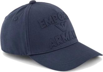 Emporio Armani Blauwe Hoeden & Beanies Stijl - Heren - Petten - Blauw - ONE Size - Accessoires