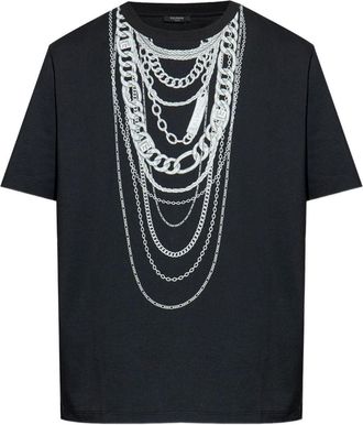 Balmain T Shirts And Polos Black