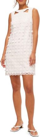 Trina Turk Bev 2 Embroidered Cutout Dress in Whitewash at Nordstrom, Size 14
