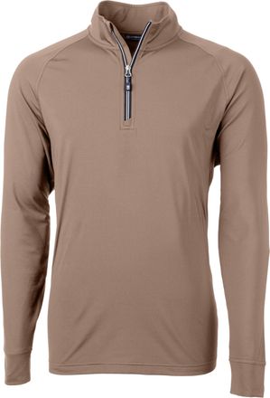 Cutter & Buck Adapt Eco Knit Stretch Recycled Mens Quarter Zip Pullover