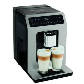 Krups Robot De Caf&eacute; De 14 Bares, Gris Metalizado - Ea892d10 - Krups