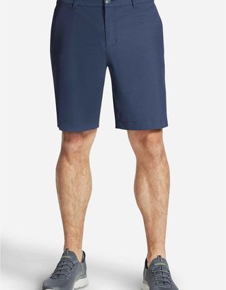 Skechers Mens Skechers Premium Everywhere 9 Inch Polyester Mens Grey Knee-Length Shorts - Size: 37/36/32