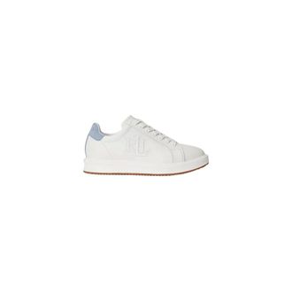 Ralph Lauren Schoenen, Dames, Wit, 40 EU, Leer, Lauren Sneaker