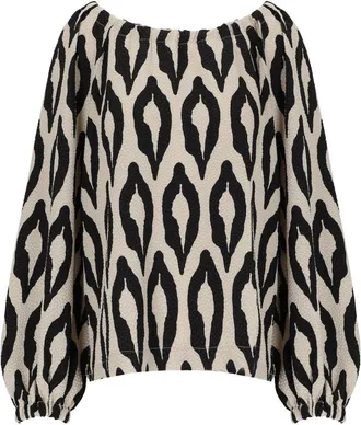Essentiel TOP KOLORFUL BIANCO NERO ESSENTIEL ANTWERP