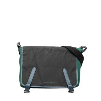 Burberry Borsa a tracolla in nylon Pre-owned - - Pre-owned - Donna - Verde - ONE SIZE