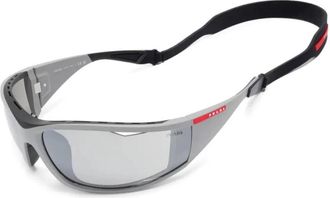 Prada PS A04S 13Z05A Zonnebrillen - Heren - Zonnebrillen - Grijs - 54 MM - Accessoires