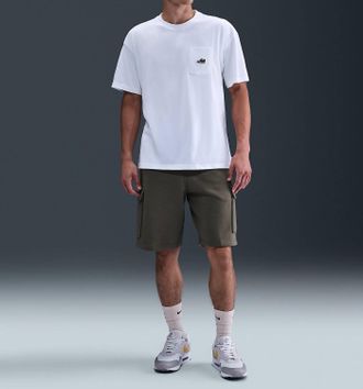 Nike Mens Sportswear Air Max 90 Patch Shirt In White