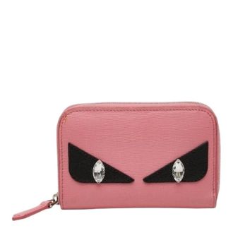 Fendi Pre-owned Wallets, female, Pink, Size: ONE SIZE Pre-owned Coin purse/coin case