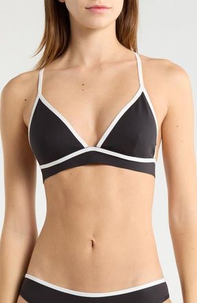Rip Curl Mirage Fusion Bikini Top in Black at Nordstrom, Size Xx-Small