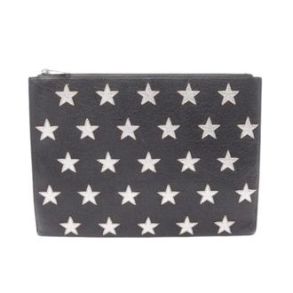 Saint Laurent Pre-owned Paris Leather Clutch Bag - - Pre-owned - Donna - Nero - ONE SIZE