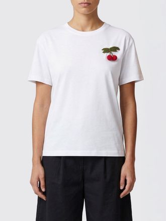 Twinset T-shirts in cotone con ciliegie Twinset