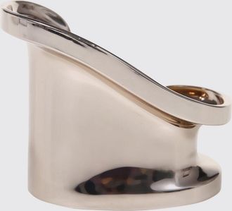 Max Mara Bracciale rigido asimmetrico Max Mara in metallo galvanizzato