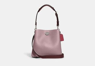 Coach Willow Bucket Bag In Colorblock