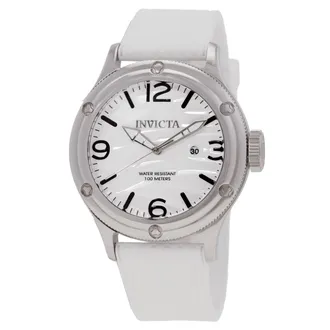 Invicta Pro Diver Quartz Silver Dial Mens Watch 50308