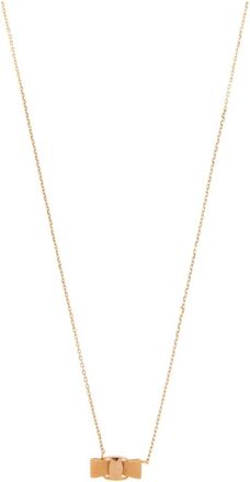 Ferragamo Necklace with charm - Dames - Kettingen - Geel - ONE Size - Accessoires