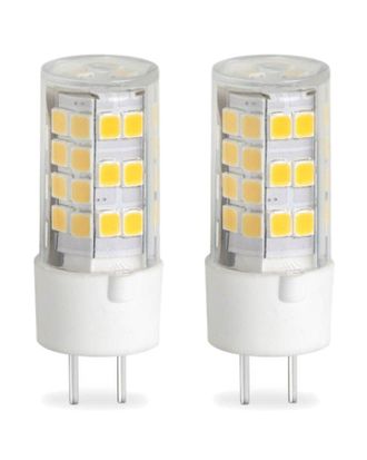 Bulbrite Pack Of 2-Led Mini T4 Dimmable Bi-Pin Base (Gy6.35) Light Bulb