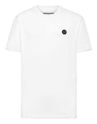 Philipp Plein Round Neck T-Shirt Biker Cut