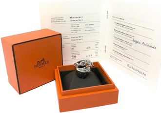 Herm&egrave;s White Gold Diamond Alchimie Ring